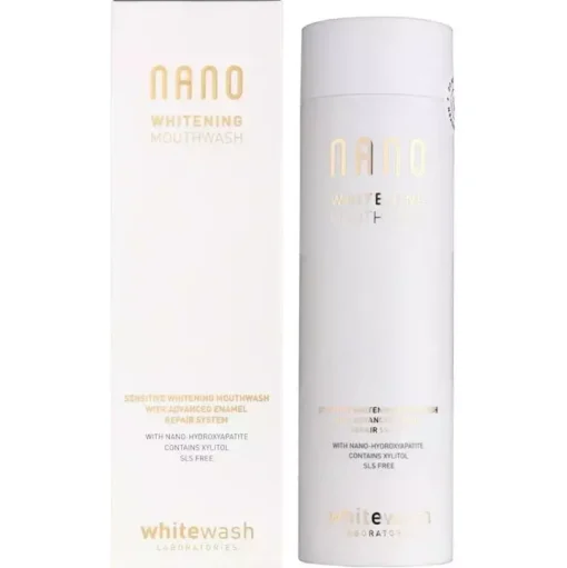 Nano Whitening - Wybielający płyn z formułą regenerującą szkliwo zębów 300 ml
