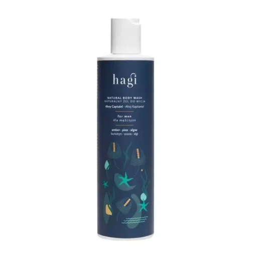 Naturalny żel do mycia dla mężczyzn Ahoj Kapitanie 300 ml
