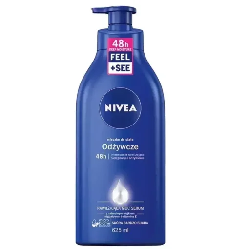 Nawilżająca Moc Serum odżywcze mleczko do ciała z pompką 625ml