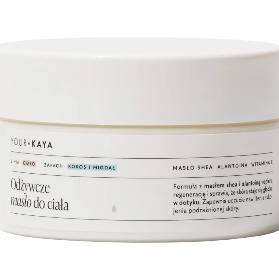 Odżywcze masło do ciała o zapachu kokosa i migdałów 200ml