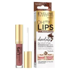 Oh! My Lips Błyszczyk powiększający usta z kwasem hialuronowym, zapach czekoladowy 4,5 ml