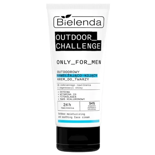 ONLY FOR MEN OUTDOOR CHALLENGE Outdoorowy nawilżająco - kojący krem do twarzy 50ml