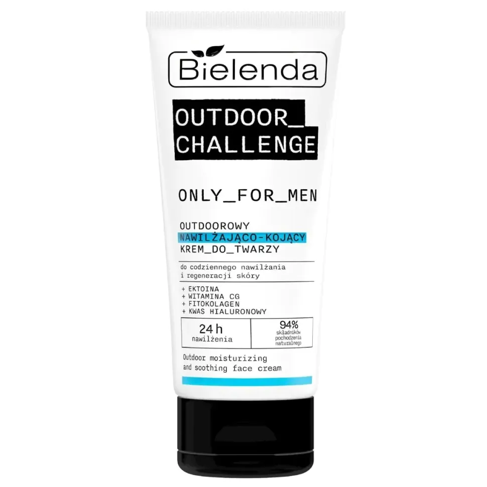 ONLY FOR MEN OUTDOOR CHALLENGE Outdoorowy nawilżająco - kojący krem do twarzy 50ml