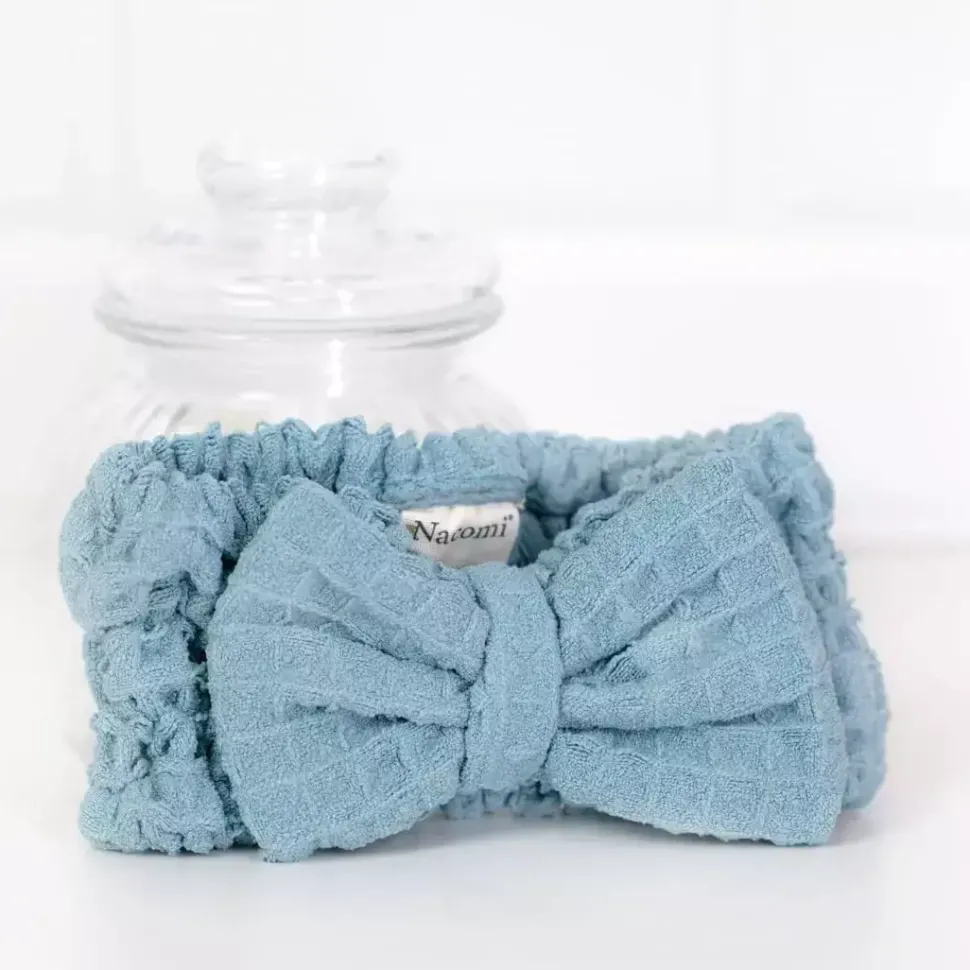 Opaska na włosy z mikrofibry Blue