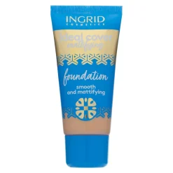 Podkład matujący ideal cover mattifying foundation 404 - tan