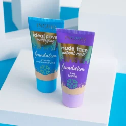 Podkład matujący ideal cover mattifying foundation 404 - tan