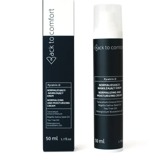PYRETRIN-D Krem normalizująco-nawilżający do cery wrażliwej i z trądzikiem różowatym 50 ml