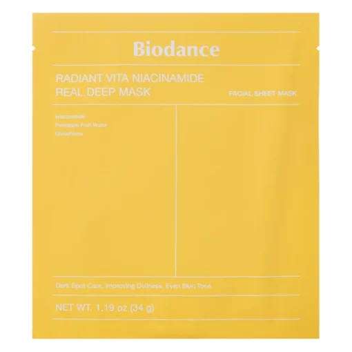 Radiant Vita Niacinamide Real Deep Mask Rozświetlająca maska 1 sztuka