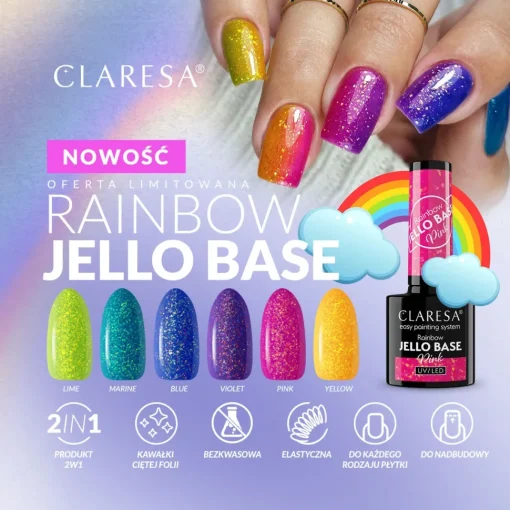 RAINBOW JELLO BASE Violet 5g