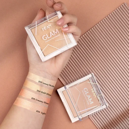 Rozświetlacz GLAM HIGHLIGHTER POWDER 206 Light
