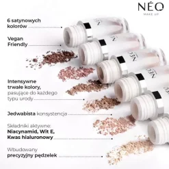 Satynowy cień sypki: 01 MILKY BEIGE 3g