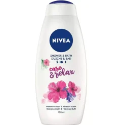 Shower & Bath płyn do kąpieli i żel pod prysznic 2w1 Care&Relax 750ml