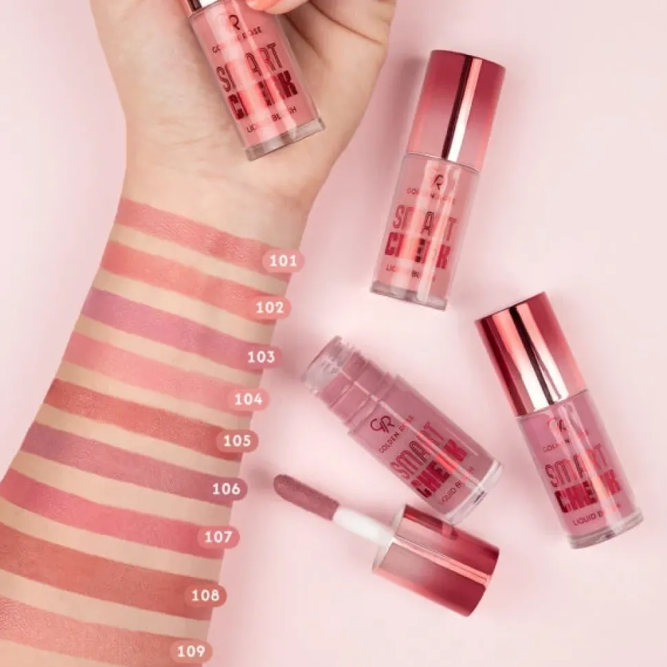 Smart Cheek Liquid Blush Róż w płynie do twarzy Smart Cheek 107