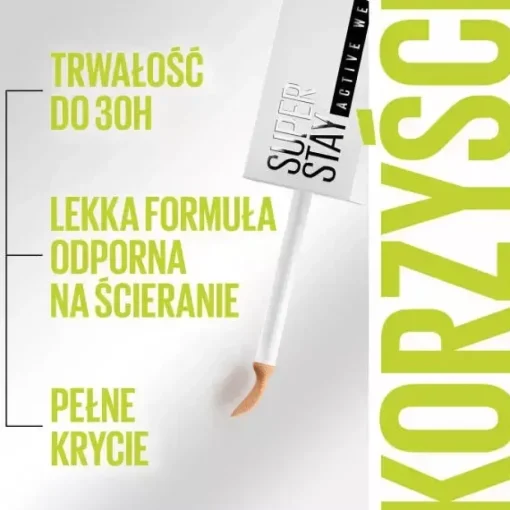 Super Stay Active Wear Korektor w płynie 11 Nude