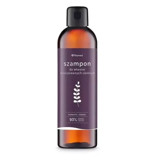 Szampon do włosów koloryzowanych ciemnych Herbata i Henna 250g