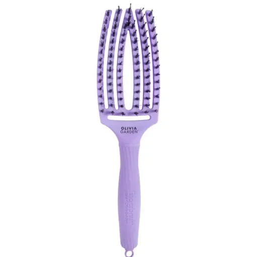 Szczotka do włosów i masażu Finger Brush Combo Bloom LAWENDA