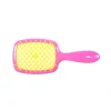 Szczotka do włosów SUPERBRUSH Normal różowo-żółta