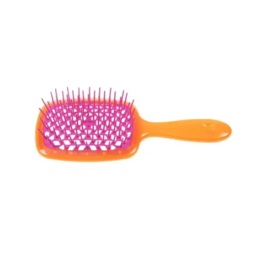 Szczotka do włosów SUPERBRUSH Normal pomarańczowo-różowa