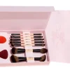 T495-G Zestaw 14 pędzli do makijażu Crystal Pink Collection