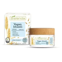 Vegan Muesli Krem nawilżający na dzień i noc - cera sucha, odwodniona, wrażliwa 50ml