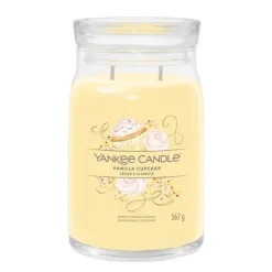ŚWIECA W SŁOIKU DUŻA VANILLA CUPCAKE