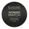 Wonder Match Matowy puder prasowany z filtrem ochronnym SPF 30, 01