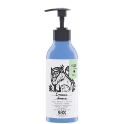 Wood Naturalny szampon do włosów przetłuszczających się drzewo oliwne, biała herbata, bazylia 300 ml