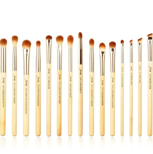 Zestaw 15 pędzli do makijażu T137 Bamboo
