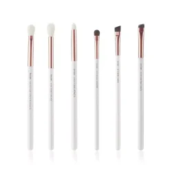 Zestaw 6 pędzli do makijażu T221 White/Rose Gold