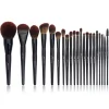 Zestaw 21 pędzli do makijażu T271 Black Complete Collection