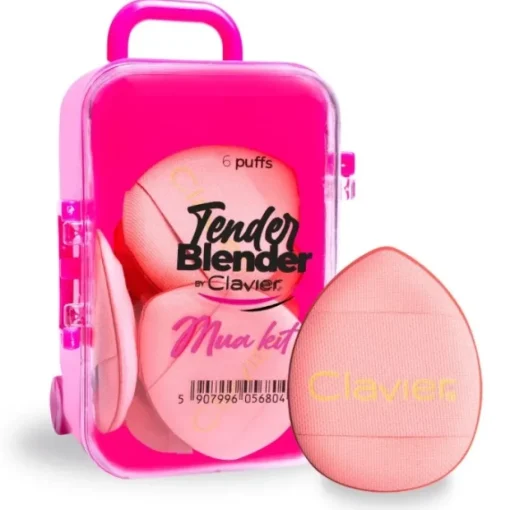 Zestaw mini gąbek do makijażu MUA KIT pink 6szt